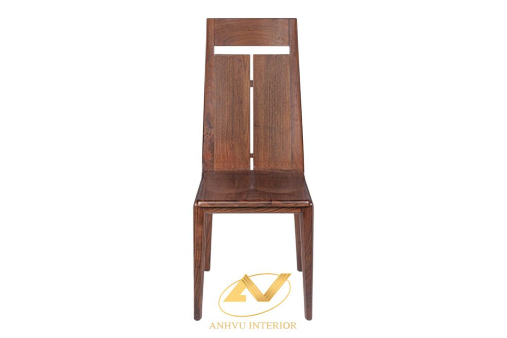 Ghế ăn gỗ óc chó AVGA-709 đẹp