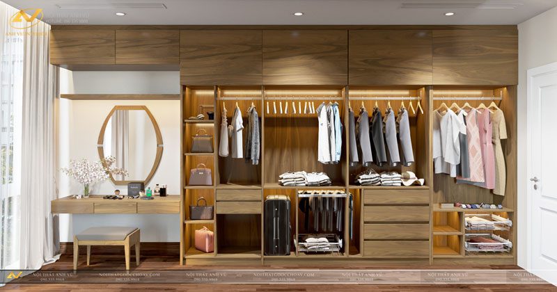 thiết kế biệt thự cao cấp Mr. Thiệp - Gỗ óc chó Anh Vũ