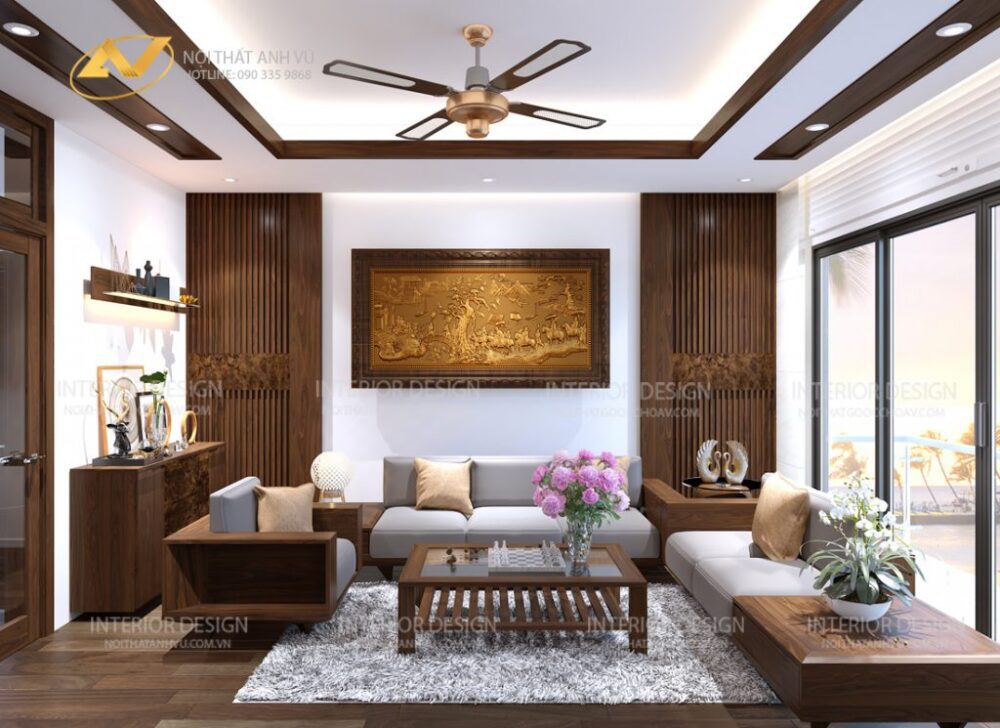 Thiết kế nội thất nhà phố sang trọng Mr. Duy – Gia Lâm