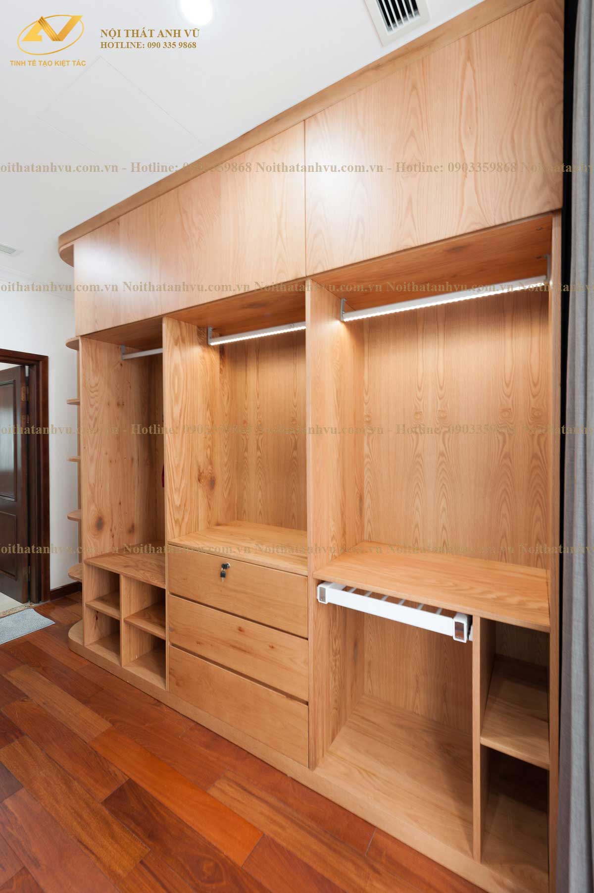 Thi công nội thất biệt thự đẹp hiện đại Mr. Thiệp - Vinhome Thi công nội thất biệt thự đẹp hiện đại Mr. Thiệp - Gỗ óc chó Anh Vũ