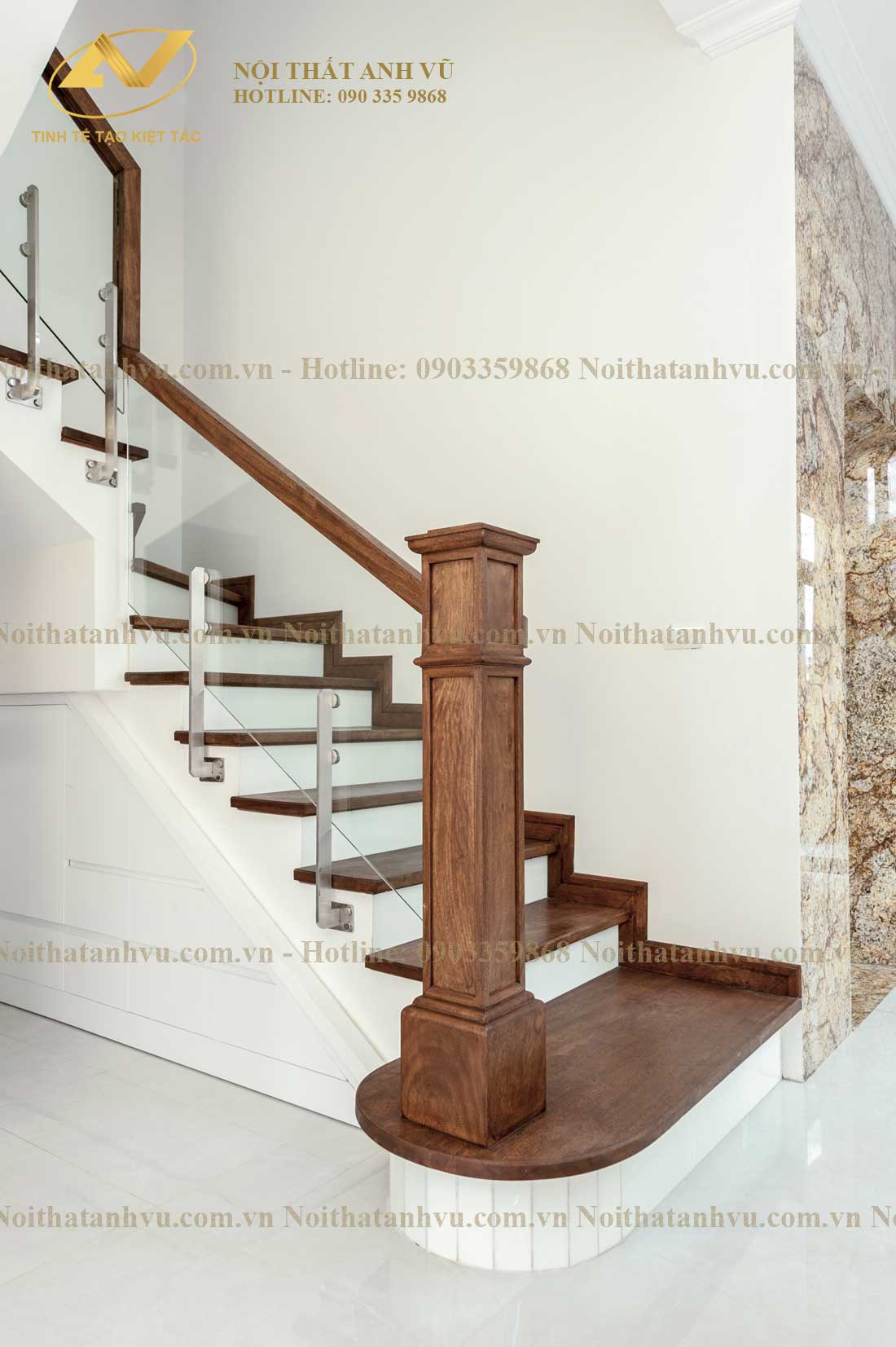 Thi công nội thất biệt thự đẹp hiện đại Mr. Thiệp - Vinhome Thi công nội thất biệt thự đẹp hiện đại Mr. Thiệp - Gỗ óc chó Anh Vũ