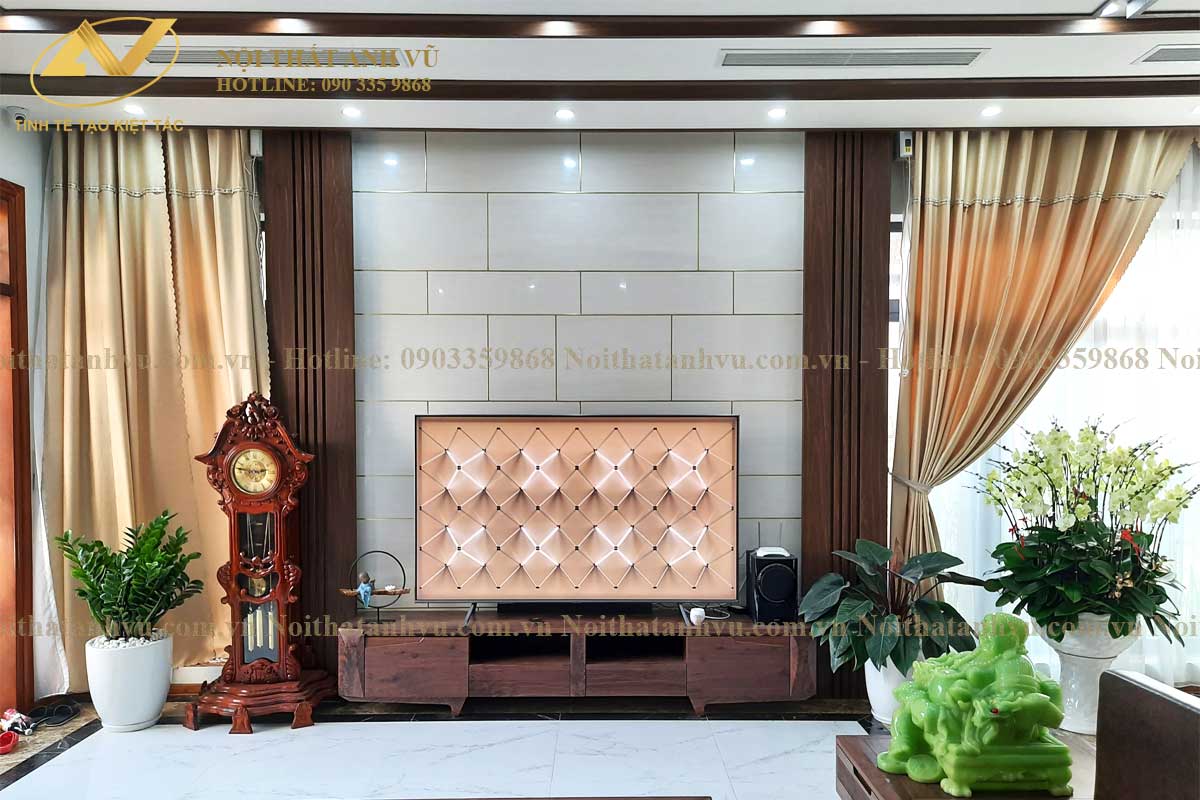 Thi công nội thất nhà phố tại ninh bình - Nội thất Anh Vũ