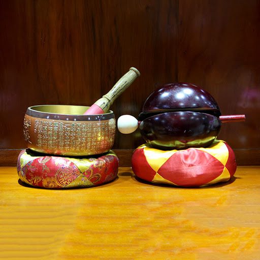 Bộ chuông đồng mõ gỗ thờ Phật chuẩn phong thủy - Nội thất Anh Vũ