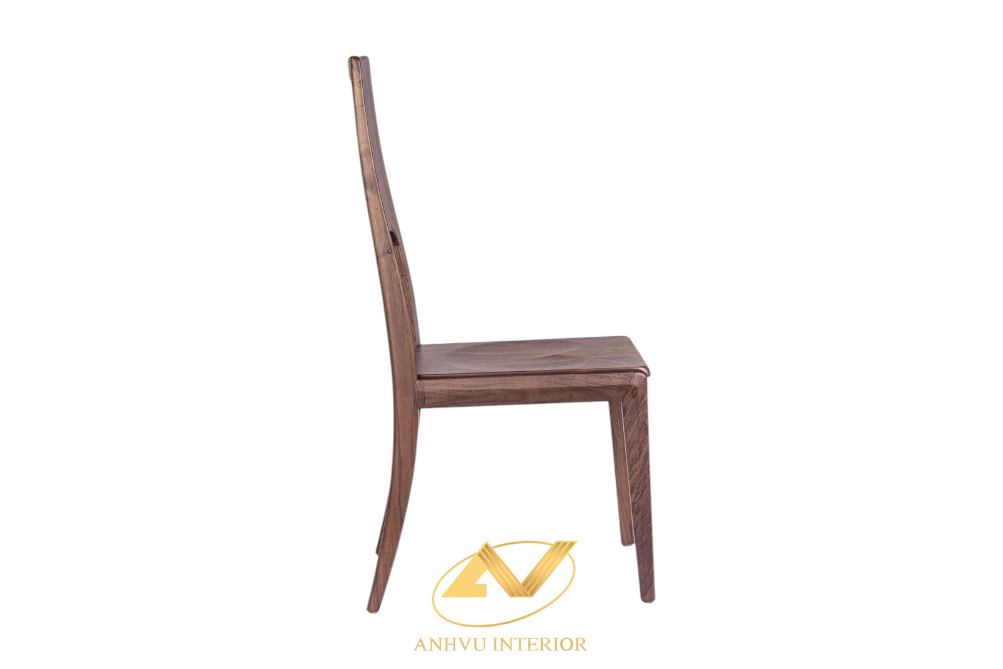 Ghế ăn gỗ óc chó AVGA-704 đẹp