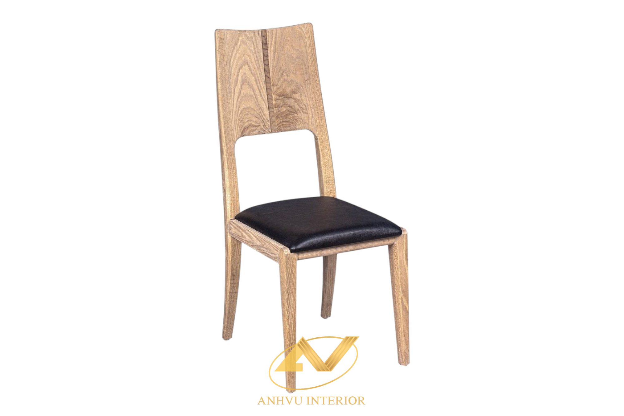 Ghế ăn gỗ óc chó AVGA 704 màu nâu sáng