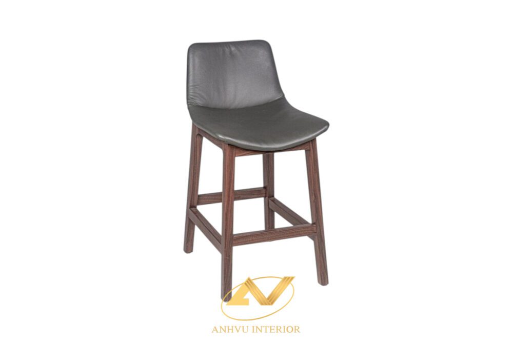Ghế bar gỗ óc chó AVGB 073