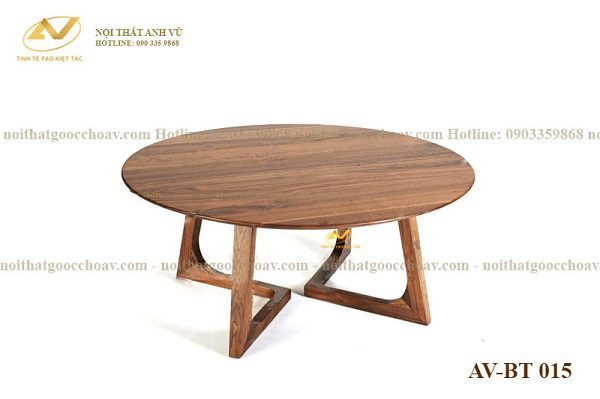 Xu hướng bàn trà gỗ óc chó cho phòng khách sang trọng Xu hướng bàn trà gỗ óc chó cho phòng khách sang trọng