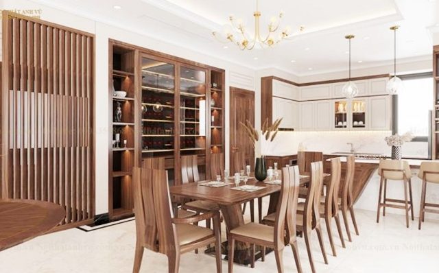 Ghế ăn gỗ óc chó tự nhiên - Thiết kế hoàn hảo cho không gian bếp Ghế ăn gỗ óc chó