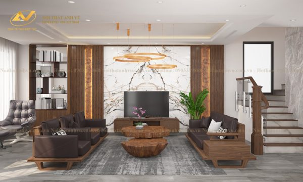 Nội thất gỗ óc chó chung cư - Đẳng cấp mãi theo thời gian Nội thất gỗ óc chó chung cư - Đẳng cấp mãi theo thời gian