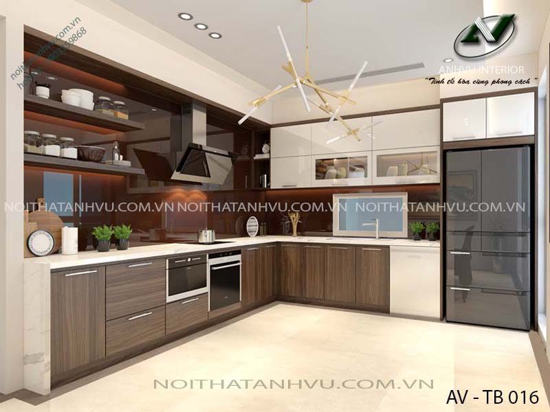 Nội thất gỗ óc chó chung cư - Đẳng cấp mãi theo thời gian Nội thất gỗ óc chó chung cư - Đẳng cấp mãi theo thời gian