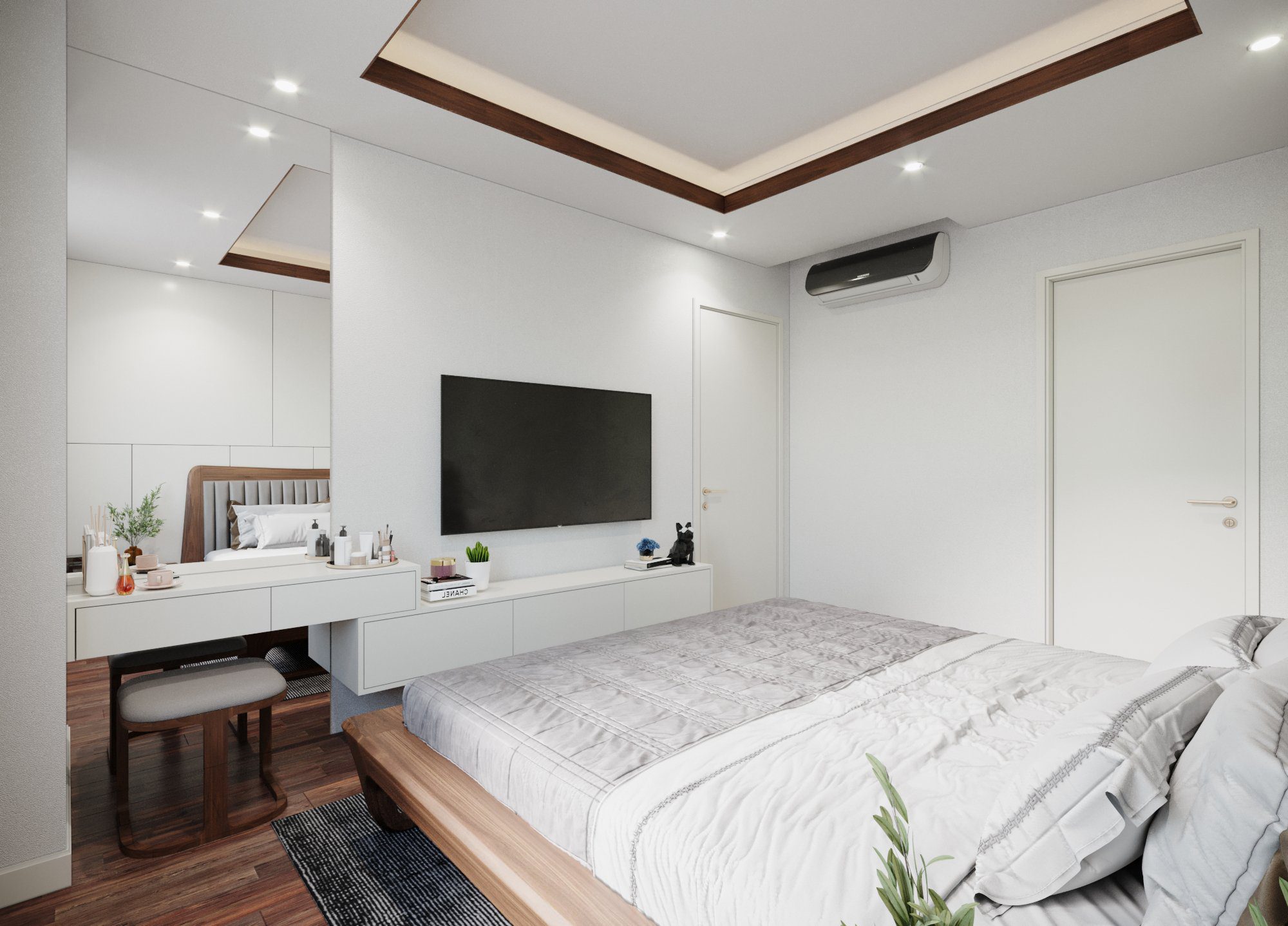 Thiết kế thi công nội thất căn hộ cao cấp D’capitale Trần Duy Hưng