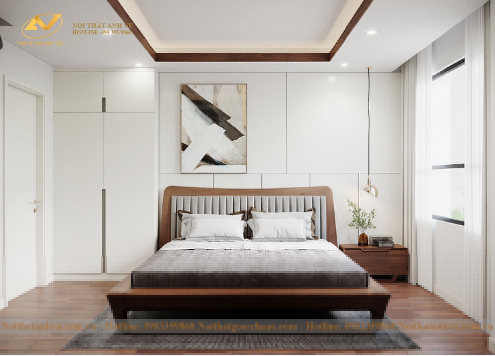 Thiết kế thi công nội thất căn hộ cao cấp D’capitale Trần Duy Hưng