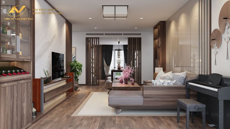 Thiết kế nội thất chung cư 2 phòng ngủ Nội thất chung cư The ZEN Gamuda: Điểm chạm thăng hoa tạo nên chất riêng cho không gian sống