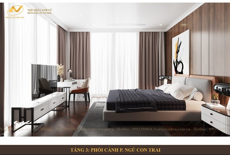 Ecopark grand – The Island: Biệt thự gỗ óc chó triệu đô xứng tầm thượng lưu