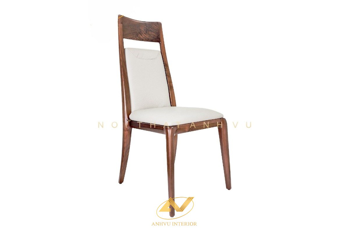 Ghế ăn gỗ óc chó AVGA-701 đẳng cấp