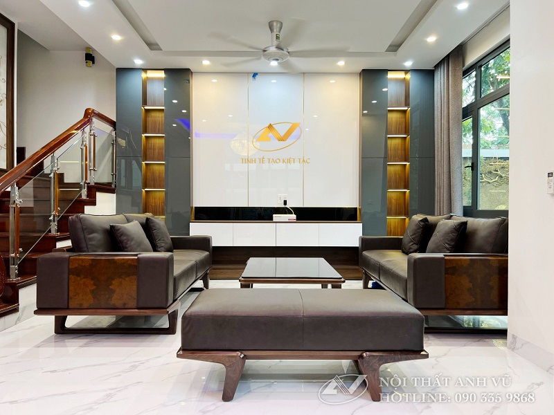 Xưởng nội thất gỗ óc chó uy tín và chất lượng của Nội Thất Anh Vũ