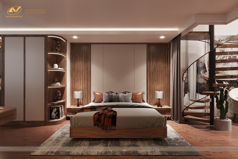 Tìm hiểu lý do vì sao các mẫu táp đầu giường đẹp bằng gỗ óc chó luôn được ưa chuộng?