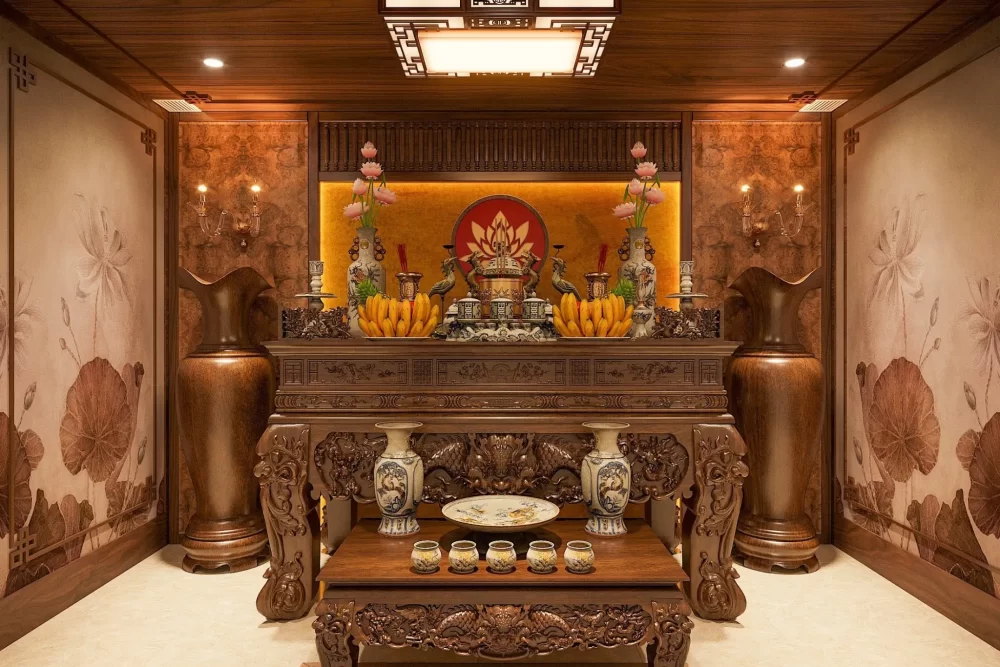 Phòng thờ đẹp AVPT-906
