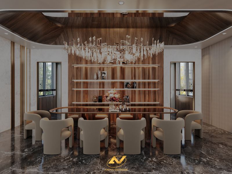 Thiết kế nội thất biệt thự sang trọng và hiện đại Mẫu dự án thiết kế thi công nội thất biệt thự Đông Anh
