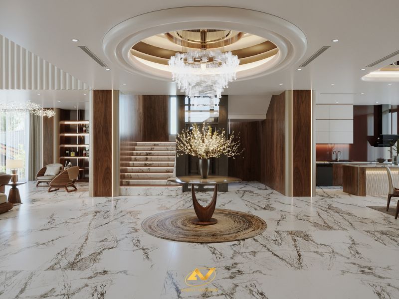 Thiết kế nội thất biệt thự sang trọng và hiện đại Phong cách thiết kế nội thất biệt thự tại Đông Anh