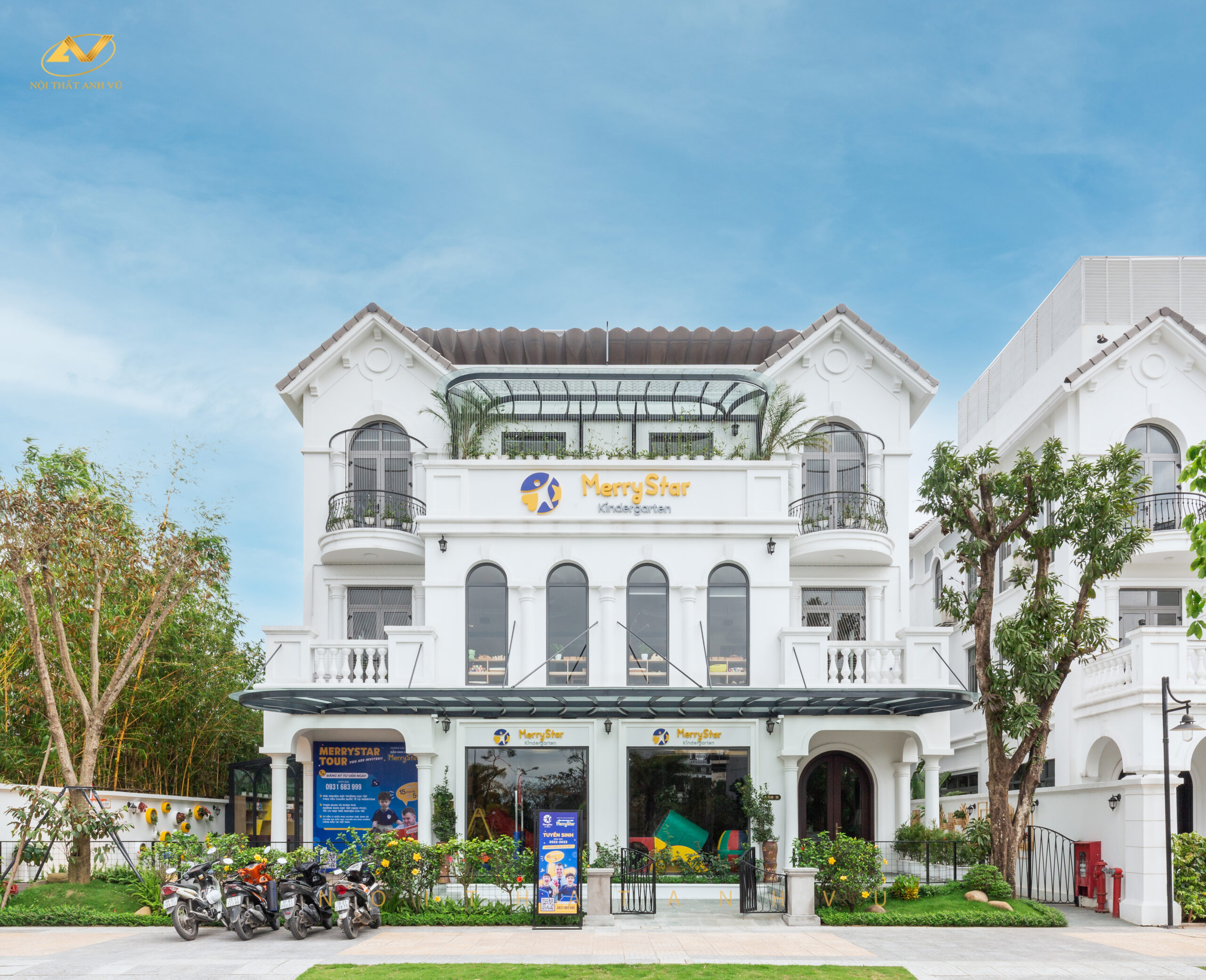 THI CÔNG TRƯỜNG MẦM NON QUỐC TẾ MERRY STAR