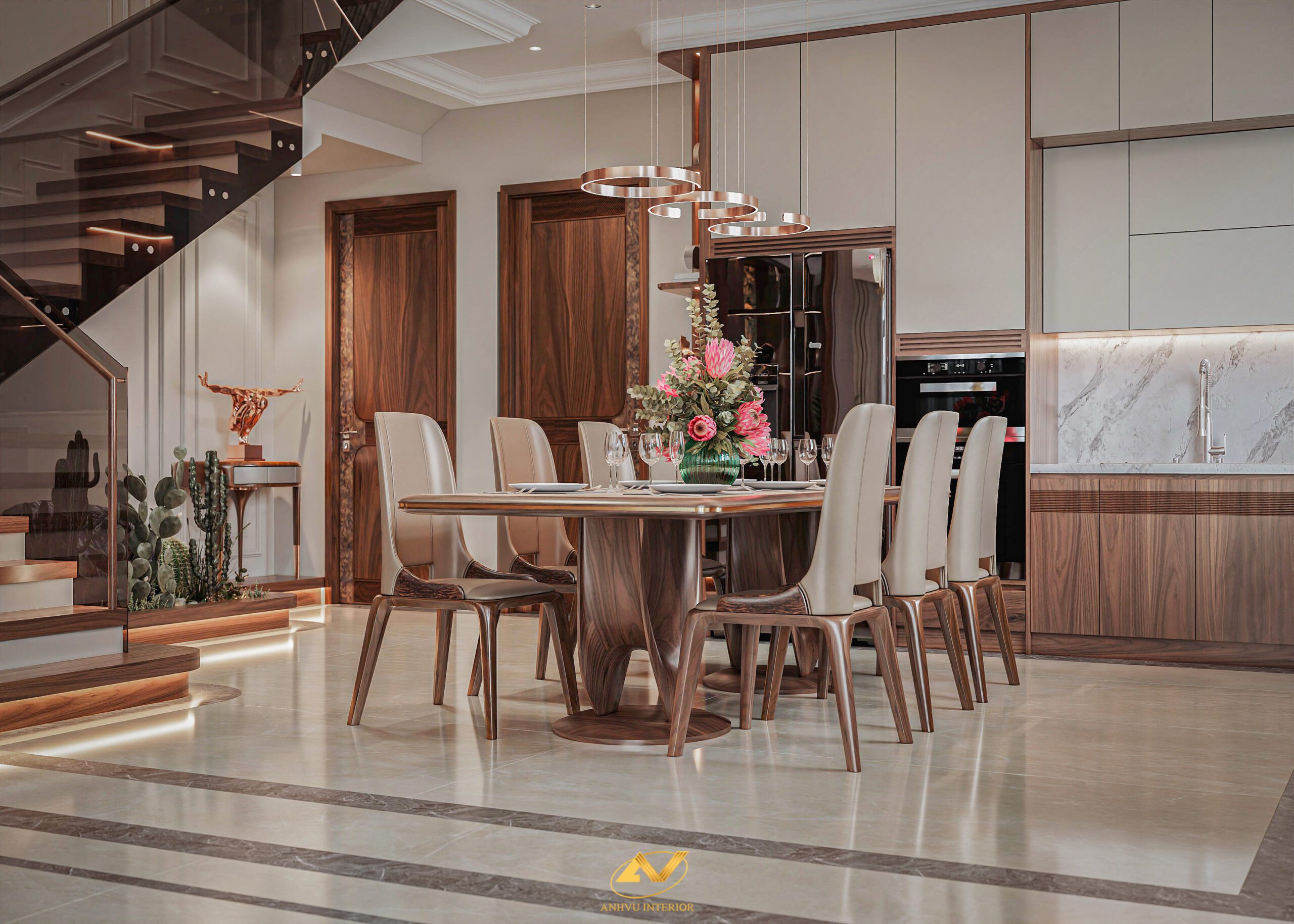 Xưởng sản xuất nội thất gỗ óc chó tại Hà Nội