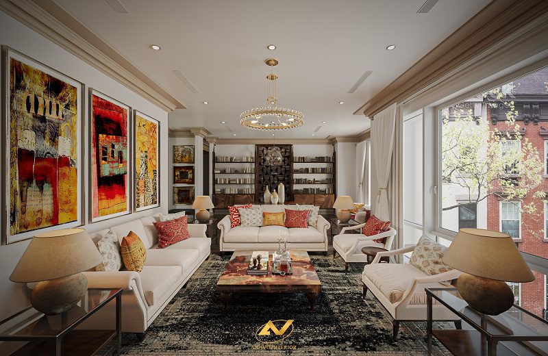 Địa chỉ cung cấp sofa phòng khách đẹp Đông Anh Bộ sofa phòng khách đẹp của Nội Thất Anh Vũ