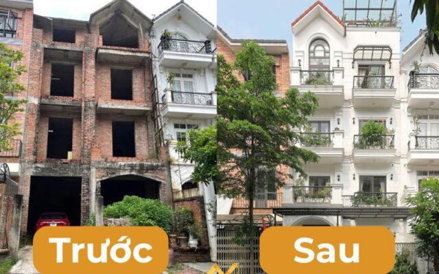 Thi công cải tạo xây dựng biệt thự Đông Anh Thi công cải tạo xây dựng biệt thự Đông Anh