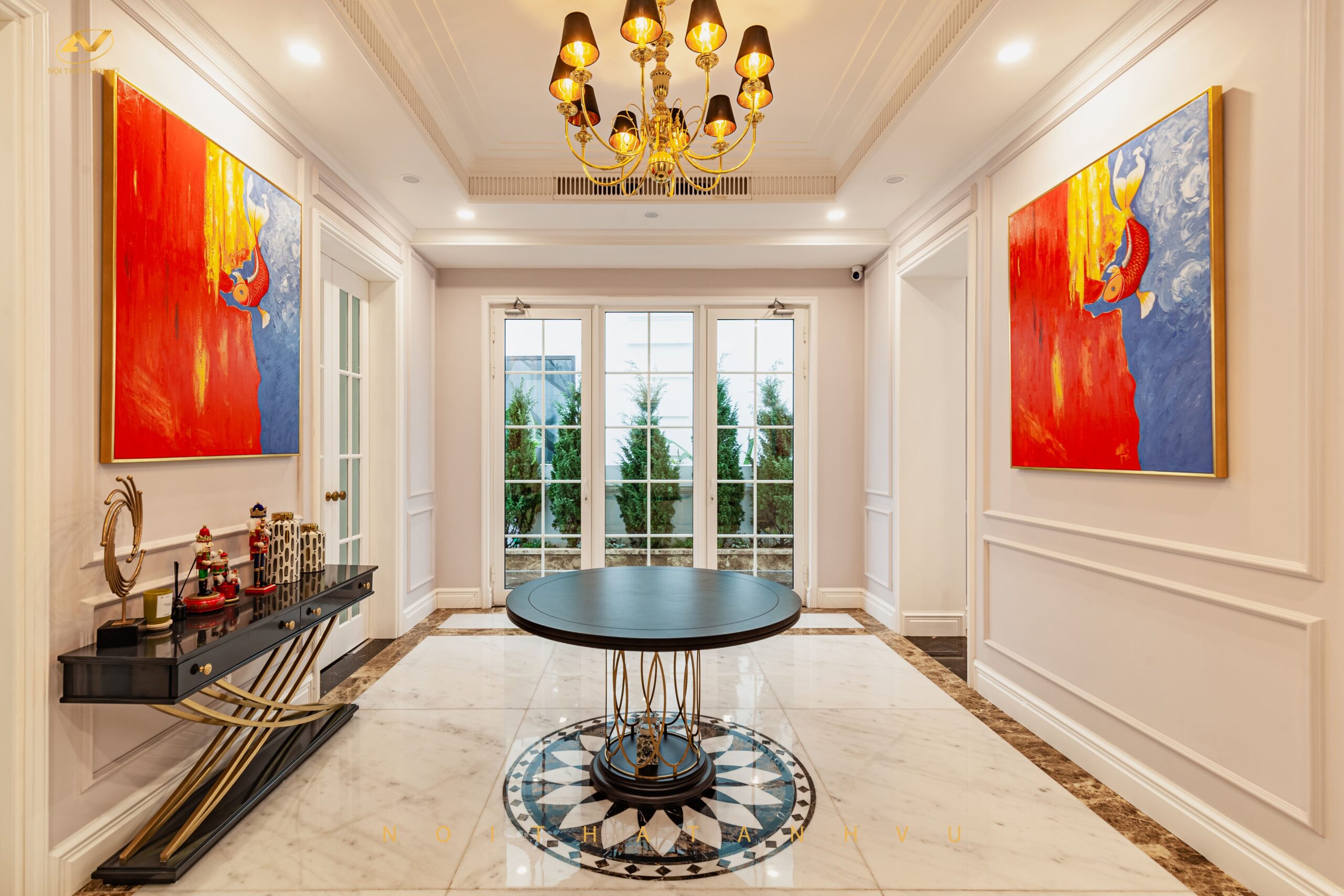 Thiết kế thi công nội thất biệt thự - BT Hoa Phượng Vinhomes Long Biên Thiết kế thi công nội thất biệt thự - BT Hoa Phượng Vinhomes Long Biên