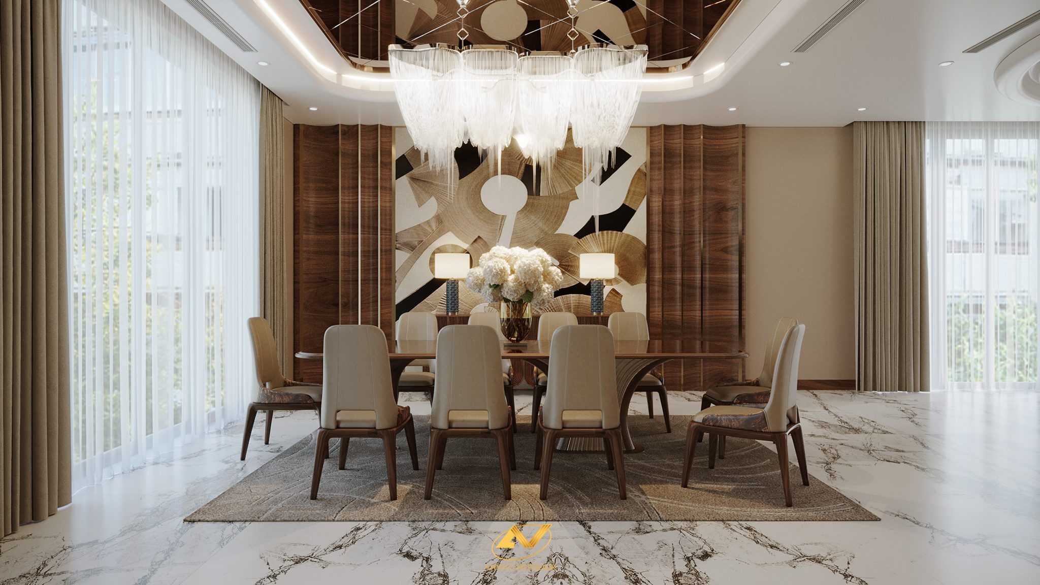 Thiết kế nội thất chung cư đẹp, cao cấp tại Hà Nội