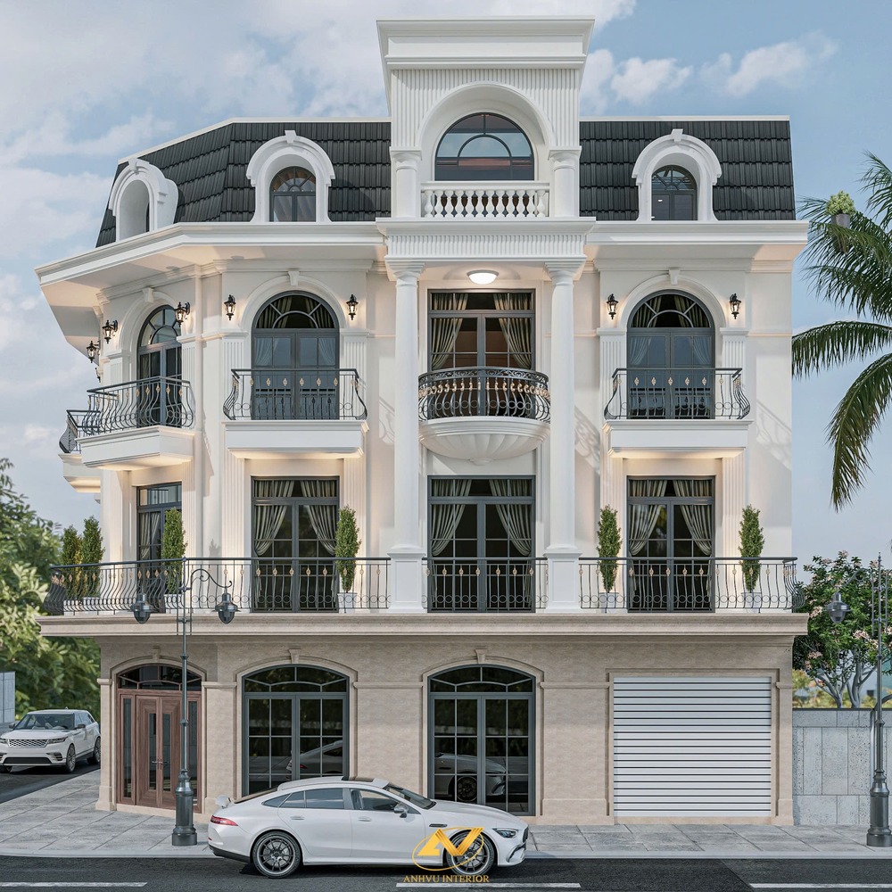 Thiết kế thi công ngoại thất biệt thự