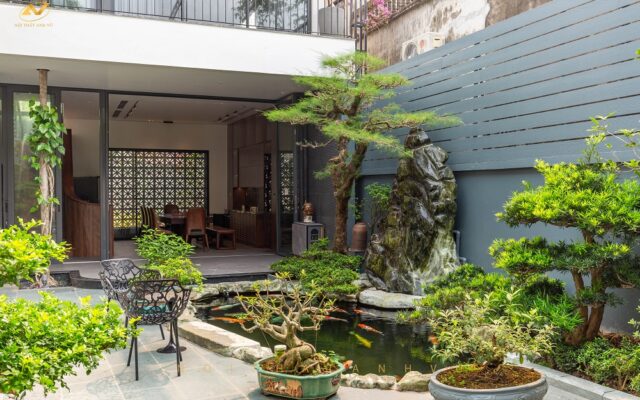 Thiết kế thi công nội ngoại thất biệt thự tại Hà Nội Thiết kế thi công nội ngoại thất biệt thự đẹp