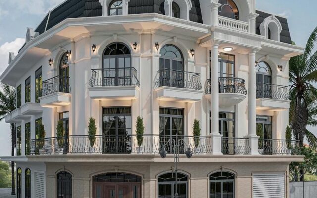 Thiết kế thi công tổng thể biệt thự hiện đại thiết kế thi công tổng thể biệt thự hiện đại