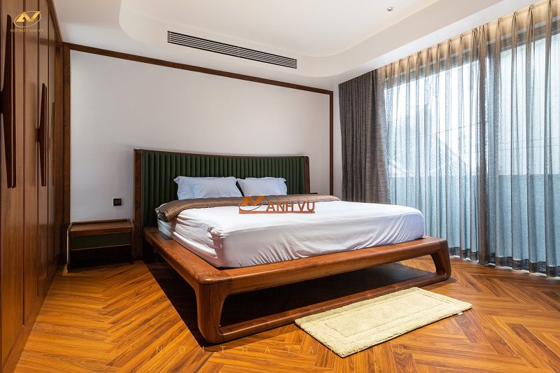 Giường ngủ gỗ tự nhiên Hà Nội