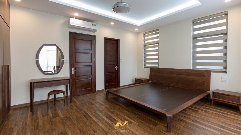 Nội thất gỗ óc chó cao cấp phòng ngủ