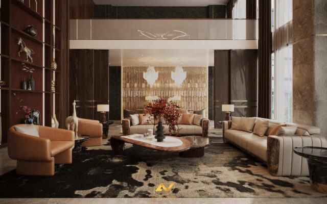 Thiết kế nội thất penthouse