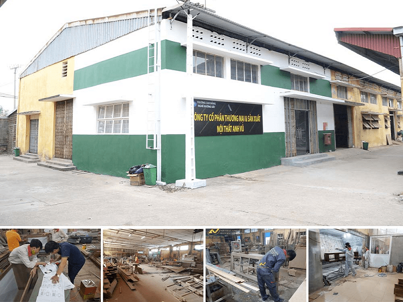 Xưởng nội thất gỗ óc chó cao cấp Anh Vũ
