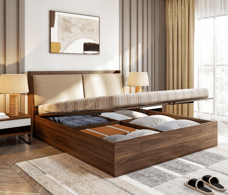 Mẫu giường ngủ gỗ công nghiệp đẹp hiện đại - Nội thất Anh Vũ
