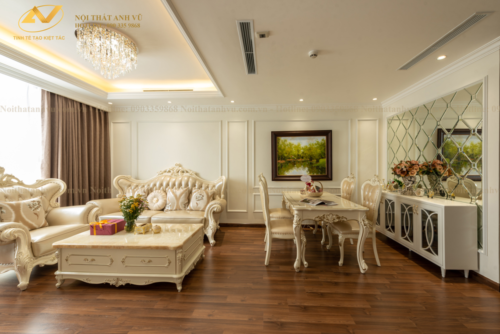 4 THIẾT KẾ NỘI THẤT CHUNG CƯ ECOPARK TRỌN GÓI