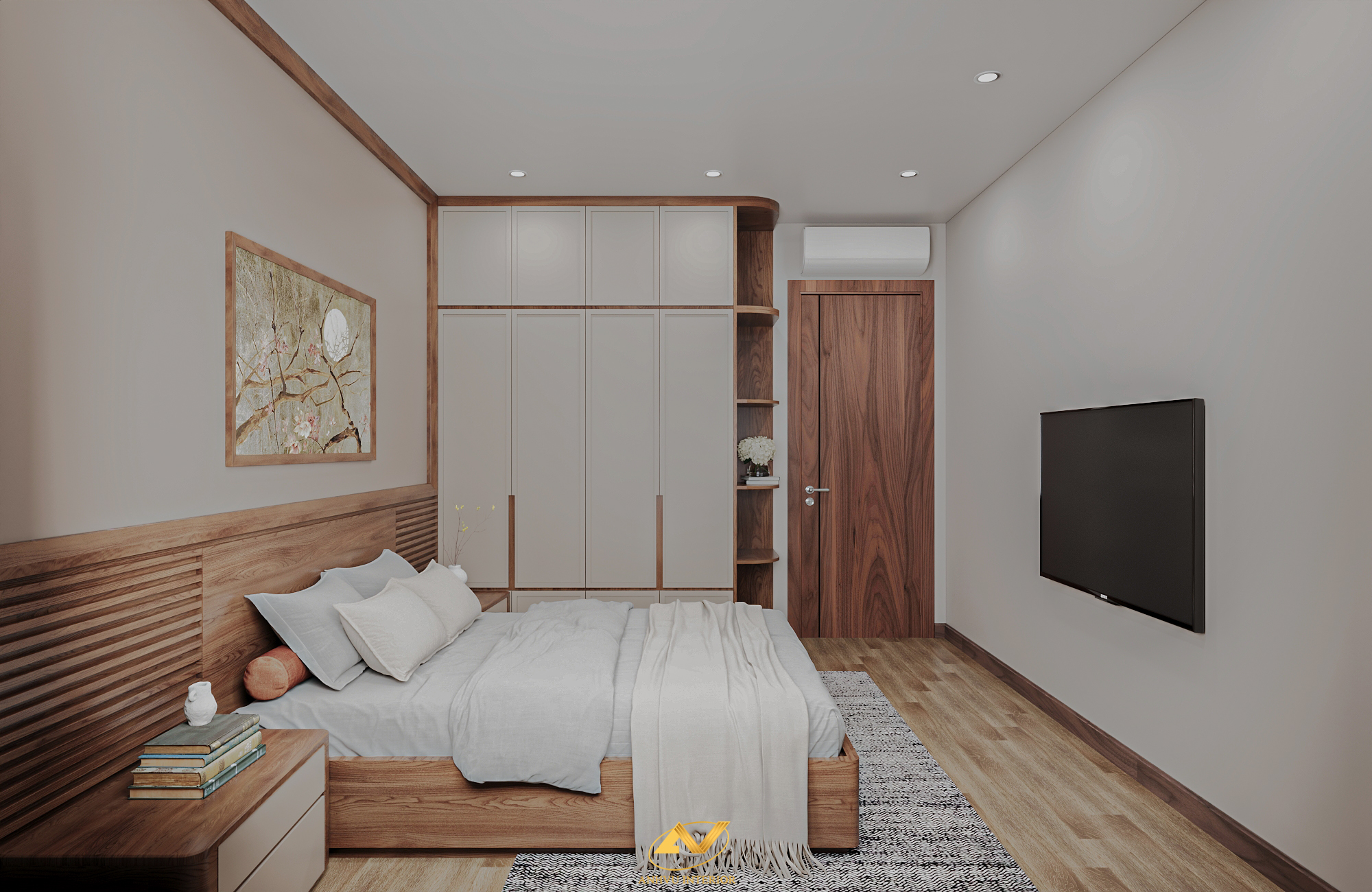 Phòng ngủ gỗ óc chó - Đơn vị nào nhận thiết kế thi công giá rẻ? Phòng ngủ gỗ óc chó - Đơn vị nào nhận thiết kế thi công giá rẻ?